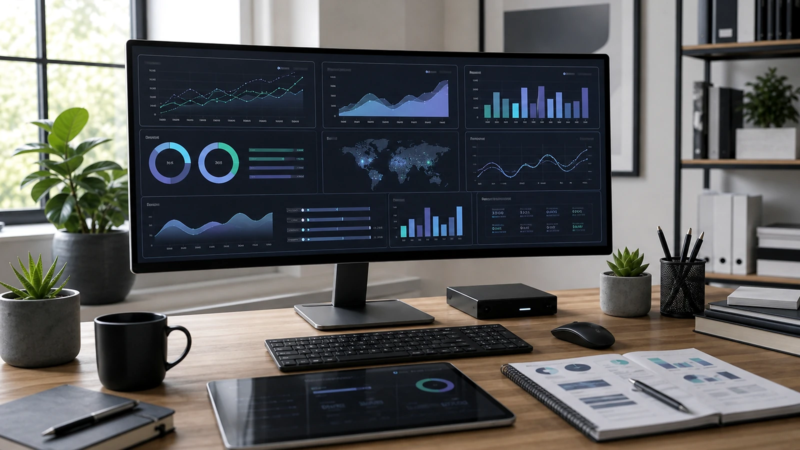 Bloc visuel premium illustrant contenu premium IA dans une méthode de projet web